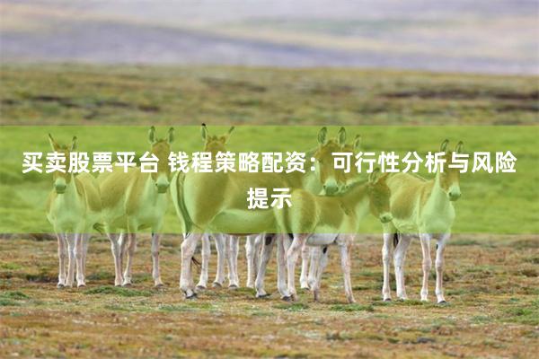 买卖股票平台 钱程策略配资：可行性分析与风险提示