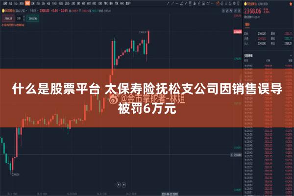 什么是股票平台 太保寿险抚松支公司因销售误导被罚6万元