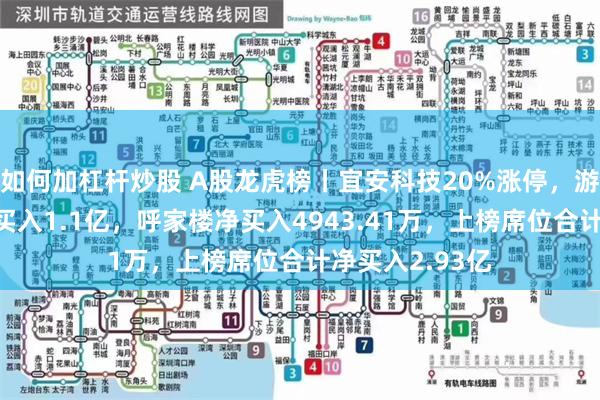如何加杠杆炒股 A股龙虎榜丨宜安科技20%涨停，游资中山东路净买入1.1亿，呼家楼净买入4943.41万，上榜席位合计净买入2.93亿
