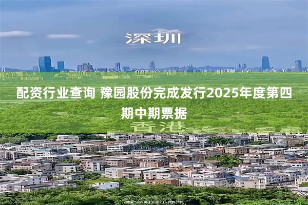 配资行业查询 豫园股份完成发行2025年度第四期中期票据