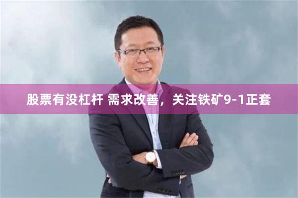 股票有没杠杆 需求改善，关注铁矿9-1正套